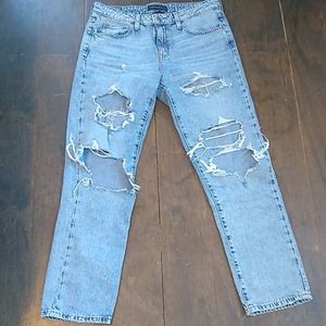 Aeropostale Boyfriend jeans with rips